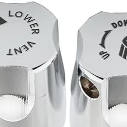 Merishopp Headlight Adjustment Switch Knob Cover Parts Accessory for GL1500 Silver-picture-27