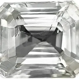 USPTO Safed Pukhraj Stone Original Certified 6 Ratti Premium White Sapphire Gemstone Good Looking Shvet Pukhraj AAA+++ Rated Natural Srilankan श्वेत पुखराज White Saffire Pokraj for Men & Women-picture-44