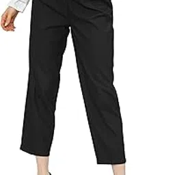 tokyo talkies Women's Regular Fit Regular Trousers | Stretchable Trousers| Mid-Rise image 1