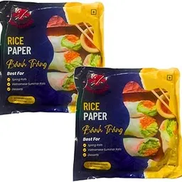 Triple Elephant Rice Paper Banh Trang - 400g, Pack of 2 | Authentic Vietnamese Spring Roll Wrapper for Fresh Rolls, Pho, and More-picture-18