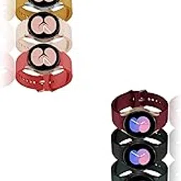 10 PCS Bands Compatible with Samsung Galaxy Watch, Galaxy Watch 5 4 40mm 44mm Classic 42mm 46mm Band, with Colorful Buckle for Galaxy Watch 5 Pro 45mm, 20MM Soft Silicone Strap for Women Men (small)-image-28