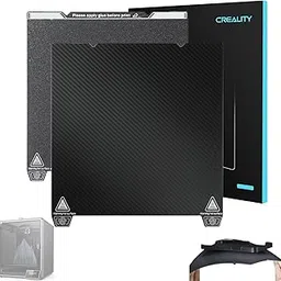 Creality Upgraded K1 Max Double-sided Printing Platform 315*310mm (Glossy PET + Matte PEI), without Soft Magnetic Sticker for 3D Printer CR-10 Smart/Pro/Ender-3 Max/Max Neo/10S PRO/PRO V2/V3/CR-X/Pro image 1