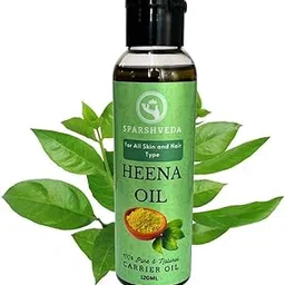 Sparshveda Henna Cold Pressed Oil (120ml): Dark Stain Boost, Nourish & Shine. Mehendi Oil for Rich Color & Hair Care. 100% Pure & Natural.-picture-25