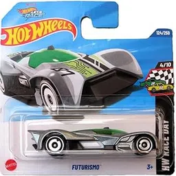 Hot wheels Futrismo Race Day 4/10 Silver-image-8