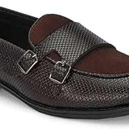 bizzaro BZ008 Men's Brown Synthetic Leather Casual Loafer-picture-25