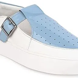 esmee Women's Synthetic Blue Comfortable Heeled Sneakers DB-816-picture-36
