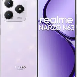 realme NARZO N63 (Twilight Purple,4GB RAM+64GB Storage) 45W Fast Charge | 5000mAh Durable Battery | 7.74mm Ultra Slim | 50MP AI Camera | AI Boost-image-23