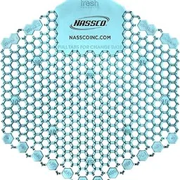 Nassco Wave 3D Enzymatic Urinal Screen, Ocean Mist, 10 per Box-picture-53