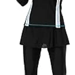 abociw Women Modest Swimwear Muslim Burkini Swimsuits Hijab Islamic Bathing Suit UV Protection Rash Guard Surfing Sets-picture-38