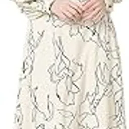 vero moda Women's Rayon Fit and Flare Midi Dress-picture-24