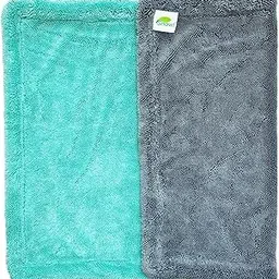 1200GSM Microfiber Cleaning Cloth - Large 60x40cm Twisted Loop, Plush, Ultra-Absorbent, Scratch-Free, Lint-Free for Drying and Detailing-picture-37