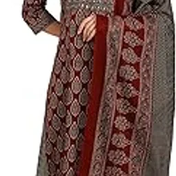 blocks of india Cotton Hand Block Printed Kurta Pant Set with Dupatta, Mirror Work Embellished, Traditional Indian Style-picture-43
