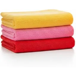 Microfiber Cleaning Towels, Multi-Color Pack, 250 GSM, High Absorbent Cloths for Home, Kitchen, Car-picture-21