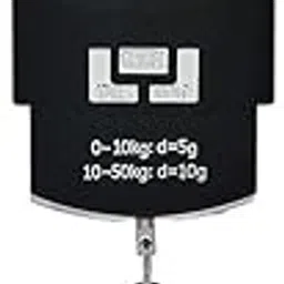 starvis Heavy Duty Portable Hook Weighing Machine Digital Type Manual Weight m/c 10 Kg-50Kg Temp Scale for Home, Kitchen, Traveling, Black-picture-27