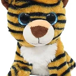 TOYTALES Little Tiger Plush – Soft & Cuddly Stuffed Animal with Sparkly Eyes - 22CM (Multicolor)-picture-28