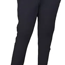 comfort lady Regular Fit Elastic Waist Cotton Pencil Pant Casual/Formal Trousers with Dual Side Pockets for Women-picture-23