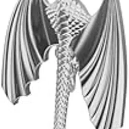 the men thing SOAR DRAGON - Pure Titanium Steel Ear Crawler Hook Pin Cuff Earrings for Men & Boys-picture-15