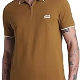 jack & jones Polo Collar Short Sleeves Cotton Slim Fit T-Shirt-picture-12