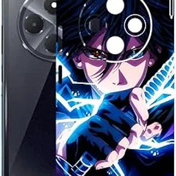 AtOdds Mobile Skin Sticker Wrap | Compatible for REDMI 14C (5G) | Scratchproof Matte Finish | Full Coverage for All Sides & Camera Protection (Anime 42)-picture-27