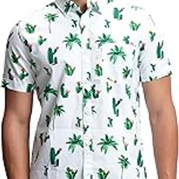 highlander Men's Casual Shirt | Floral Print | Half Sleeves | Fresh & Sophisticated Appeal-picture-41