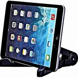king shine Mobile Cell Phone Stand Holder for Table with Adjustable Height | 360 Degree Rotation Mobile Holder for Table and Bed Compatible with All Smartphones (Black)-picture-47