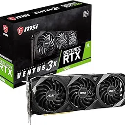 MSI Gaming GeForce RTX 3080 LHR 10GB GDRR6X 320-Bit HDMI/DP Nvlink Torx Fan 3 Ampere Architecture OC Graphics Card (RTX 3080 Ventus 3X 10G OC LHR)-picture-17