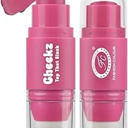Fashion Colour Cheekz Tap Tint & Blush – Dual-Ended Cream Blush Stick with Built-In Applicator – Long-Lasting, Blendable Formula for Natural Glow, Non-Sticky Tint for Cheeks & Lips (Nude Pink)-picture-24