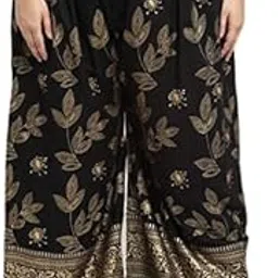 style prezone Women Printed Casual 100% Pure & Soft Loose Fit Palazzo-picture-31