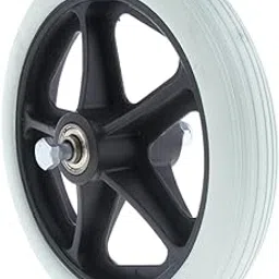 1pc 7" Wheelchair Replacement Front Wheel Smooth Castor Silent Supplies Grey|Health & Beauty|Medical, Mobility & Disability|Mobility/Walking Equipment|Parts & Accessories|Wheelchair Parts-picture-11