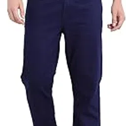 the indian garage co Men Slim Straight Fit Solid Mid-Rise Jeans-picture-23