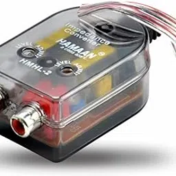 HAMAAN HMHL-2 Hi-Low Converter with Noise Filter Adjustable Speaker Cable to RCA Adapter with Line Out Audio Impedance Converter for Car Audio Connection Systems-image-77