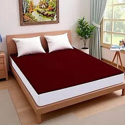 Next Space - Waterproof - Hypoallergenic Mattress Protector, PVC-Free, Easy Wash, Absorbent and Breathable (Coffee, 72x78)-picture-11