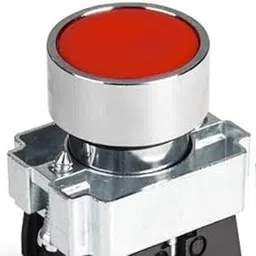 Industrial Emergency Stop Push Button Switch, Red Round Mushroom Cap, Metal Construction, Panel Mount Control Box-picture-13