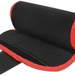 Neoprene Waist Trimmer Belt, Adjustable Sweat Belt with Double Velcro, Latex-Free Exercise Support for Men and Women, Black-picture-17