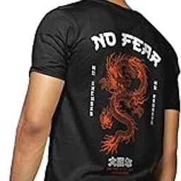 bewakoof Men's Graphic Printed 100% Cotton T-Shirt - Regular Fit, Round Neck, Half Sleeves-picture-21