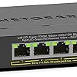 NETGEAR 5 Port PoE Gigabit Ethernet Plus Switch (GS305EPP) - with 4 x PoE+ @ 120W, Desktop or Wall Mount-picture-26