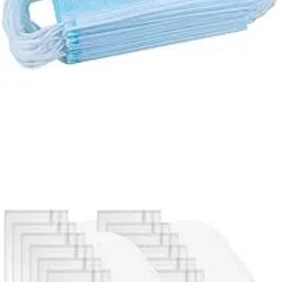 ZOOMELLA 50 Cloth Face Mask Anti-Dust Mouth Mask Cover Earloop-picture-41