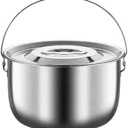 TRENDIVIBE Cooking Pot Multipurpose Soup Camping for Cooking Commercial Camping 25L-image-10