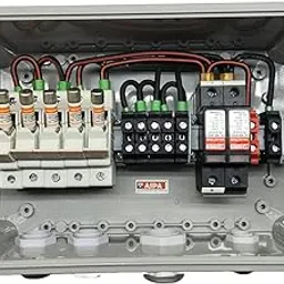ASPA SOLAR DCDB 5 IN 1 OUT 500V MERSEN FUSE 5 X 20A 600V DC SPD 5 SERIES/STRING X UP TO 12 PANELS-picture-11