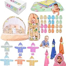 Kwitchy Baby Products All New Born Daily Needs Items Gift Pack (0-6 Months)-picture-15