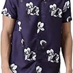 bushirt Cosmos Purple Night Suits - L-picture-44