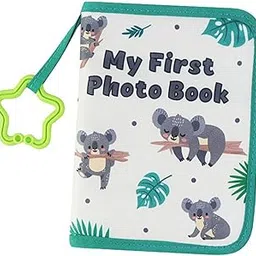 BNF Baby Photo Album Soft 4x6" Photo Album for Baby for Children Baby Showe Kids Green | Baby | Keepsakes & Baby Announcements | Baby Books & Albums-image-87