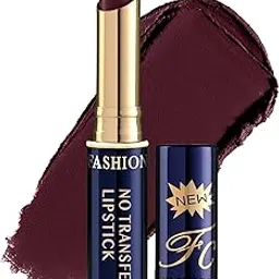 Fashion Colour Lip Super Stay | Non Transferable Lipstick Waterproof | Lipsticks For Women Waterproof | 12-Hour Stay | Matte Finish | Long-Lasting | Highly Pigmented | Bold Colours (Pink Violet, 2.6)-picture-47