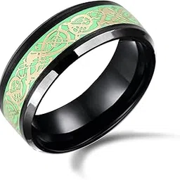 kanak jewels Titanium Stainless Steel Stylish adjustable size proposal Couple band thumb Silver Platinum gold Finger Ring for Men Mens gents unisex Boys Boyfriend MEN RINGS-picture-10