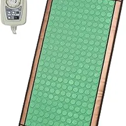 Carefit 6 Ft Korean Jade Heating Mat | 253 Stones Heat Pad | Infrared Therapy Bed for Full Body-picture-30