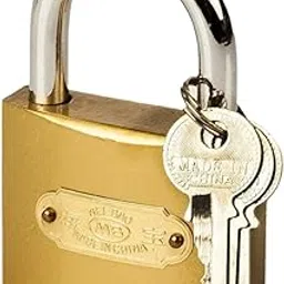Briska Solid Imitation Copper Lock – Padlock for Doors, Gates, Lockers & Luggage (1 Pc)-picture-26