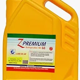 ZPremium Refrigeration Compressor Oil | Grade 68 and Grade 22 Lubricating Oil for Compressors and Cooling Systems | Helps with Operation and Flow | 5 Liter-picture-10