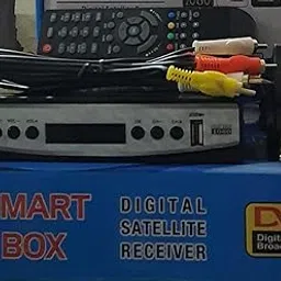 Smart Box 4K Digital Satellite Receiver DVB | Full HD 1080p & 4K Set Top Box with Remote, AV Cable & Adapter | USB Support, HDMI Output, Digital Video Broadcasting Receiver.-image-7