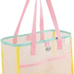 Beach Tote Bag Large Capacity Shopping Bag Pool Bag for Hiking Swimming Work Clothing, Shoes & Accessories Womens Handbags & Bags-picture-54