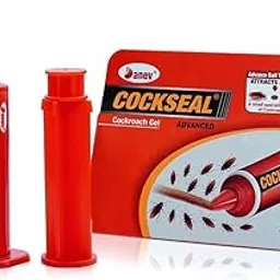 Cockroach Gel - Cockroach Terminator | 25g Pack | Pest Control Grade | Works in 24 Hours | Eliminates Full Colony | Cockseal - Cockroach Killer Gel - (Pack of 2) image 1